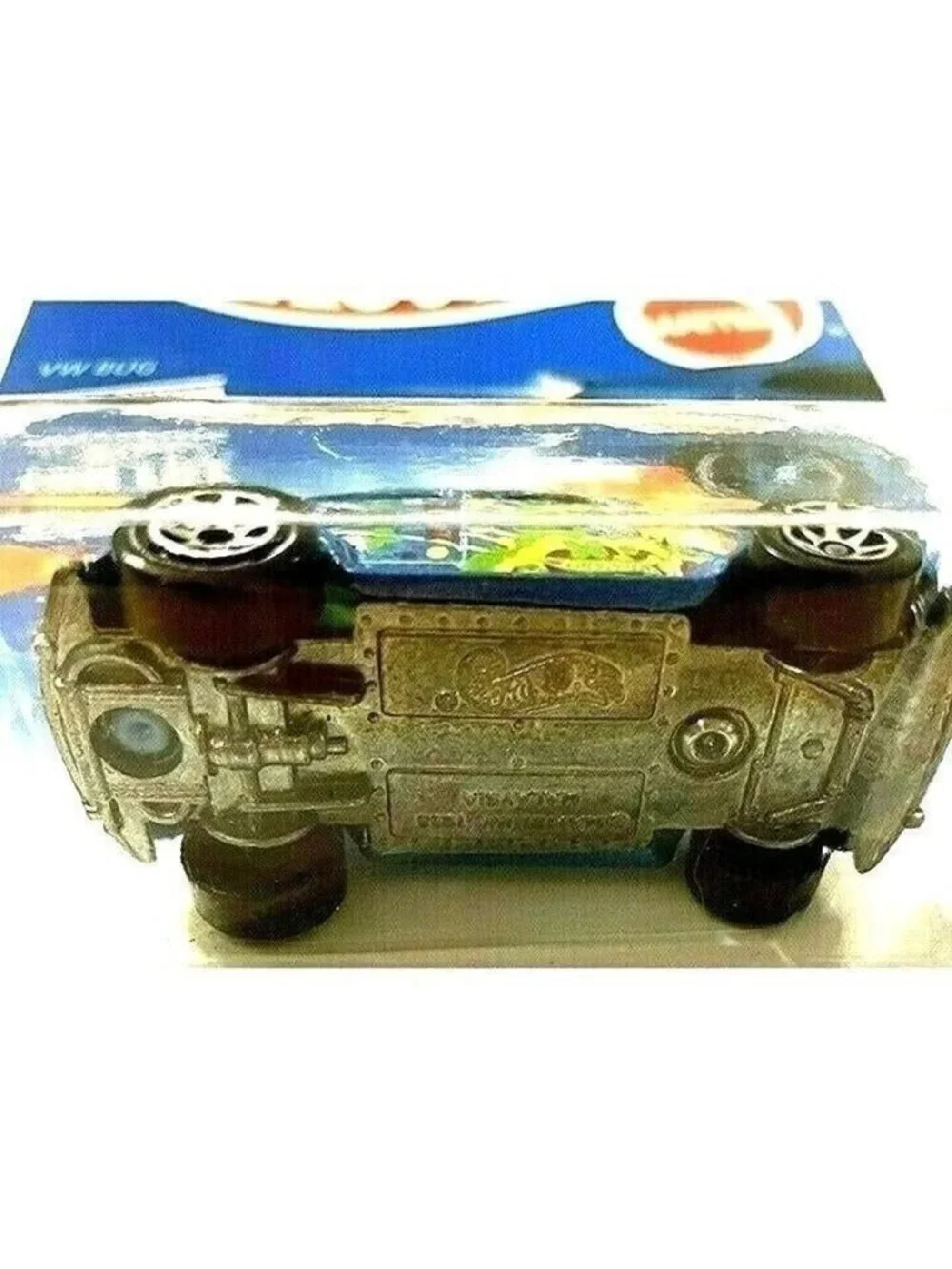 Vintage Die Cast Hot Wheels 1995 VW Bug MOD BOD SERIES Metal Car 3/4 398 15240